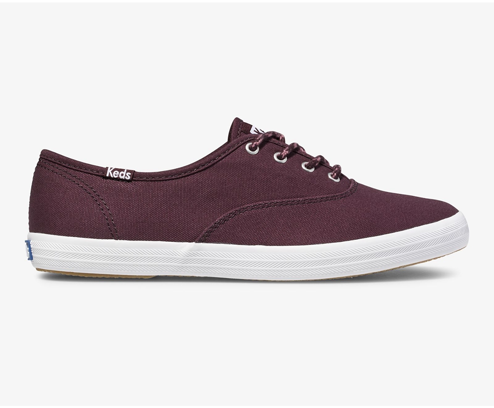 Basket Keds Femme Rouge - Champion Solids - 620-OFWEZS